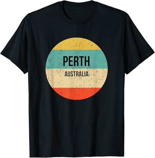 Perth Australia TShirt Amazon.co.uk Clothing